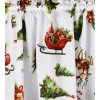 Vánoční dekorační závěs XMAS GIFT bílá 400x145 cm (cena za 1 kus) MyBestHome