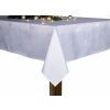 Vánoční ubrus na stůl FIRST SNOW 130x180 cm bílá jeleni