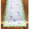 Vzorovaný ubrus - běhoun na stůl SPRING BUTTERFLY 40x140 cm Mybesthome