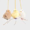 Přívěsky | DOOLEY | sada 3 kuřátek | 7x4,5 cm | 724404  Cena za 3 kusy v balení