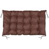 Prošívané sezení na paletu RICCO color 22 hnědá 120x80 cm polstr na paletu - sedák Mybesthome