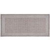 Venkovní vzorovaný koberec - běhoun EXPRESS FRAME šedá 60x100 cm Multidecor