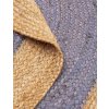 Kusový kulatý koberec JUTTA LAVANDA juta Ø 100 cm Multidecor