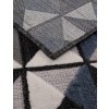 Venkovní vzorovaný koberec - běhoun SHIFT GEOMETRIA 80x150 cm Multidecor