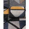 Venkovní vzorovaný koberec - běhoun SHIFT GEOMETRIA 80x150 cm Multidecor