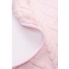 Koupelnová předložka NEW STYLE 3D růžová Ø 67 cm Multidecor