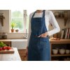 Kuchyňská zástěra | NASH | denim | 60x80 cm | 740930