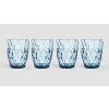Sada sklenic | LUNNA | modrá 4 kusy | 0,28 l | 747632