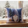Vánoční polštář s 3D aplikací GNOMINO V. 40x40 cm Mybesthome