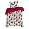 Vánoční mikrovláknové povlečení MAKKY 1x 220x200 cm, 2x povlak 70x80 cm francouzské povlečení MyBestHome
