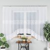 Dekorační oblouková krátká záclona na žabky DARIA 175 bílá 350x175 cm MyBestHome