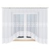 Dekorační oblouková krátká záclona na žabky DARIA 175 bílá 350x175 cm MyBestHome