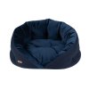 Pelíšek pro psa SIDNEY - cocoon modrá velikost S - M