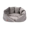 Pelíšek pro psa SIDNEY - cocoon šedá velikost S - M