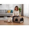 Přenosná cestovní taška pro kočky MILLY CAT béžová velikost M, L