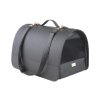 Přenosná cestovní taška pro psy do auta PARIS černá velikost M, L