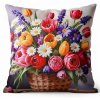 Dekorační polštář FLOWERS COLORFUL IV. 40x40 cm  Mybesthome
