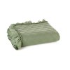 Přehoz na postel ROMANCE zelená 220x240 cm Mybesthome