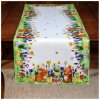 Velikonoční ubrus - běhoun na stůl EASTERS FRIENDS 40x140 cm Mybesthome