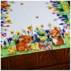 Velikonoční ubrus - běhoun na stůl EASTERS FRIENDS 40x140 cm Mybesthome