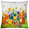 Velikonoční polštář EASTER FRIENDS 40x40 cm Mybesthome