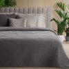 Přehoz na postel LITWA šedá 220x240 cm Mybesthome