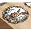 Velikonoční dekorační ozdobný ubrousek BUNNY II. Ø 30 cm Mybesthome