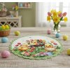 Velikonoční dekorační ozdobný ubrousek EASTERS CHICKS Ø 30 cm Mybesthome