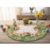 Velikonoční dekorační ozdobný ubrousek EASTERS CHICKS Ø 50 cm Mybesthome