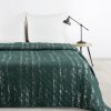 Přehoz na postel INGRID zelená 220x240 cm Mybesthome