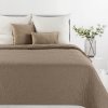 Přehoz na postel PENSA hnědá 220x240 cm Mybesthome
