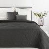 Přehoz na postel PENSA tmavě šedá 220x240 cm Mybesthome