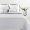 Přehoz na postel PENSA stříbrná 220x240 cm Mybesthome