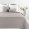 Přehoz na postel PENSA šedá 220x240 cm Mybesthome