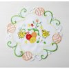 Velikonoční vyšívaný dekorační ozdobný ubrousek EASTER II. Ø 40 cm Mybesthome