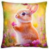 Dekorační polštář s motivem - ZAJÍČEK V. 40x40 cm Mybesthome