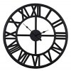 Nástěnné hodiny SOLAR černá Ø 40 cm Mybesthome
