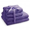Set 100% bavlna AMARIS 2x ručník 50x100 cm a 2x osuška 70x140 cm, fialová, 450 gr, Mybesthome