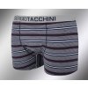 Pánské vzorované boxerky 18462 grigio CM Sergio Tacchini