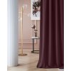 Zatemňovací závěs s kroužky LAURA - "BLACKOUT" 140x250 cm, vínová  (cena za 1 kus) MyBestHome