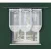 Panelová dekorační záclona ALICJA, bílá, šířka 60 cm výška od 120 cm do 160 cm (cena za 1 kus panelu) MyBestHome