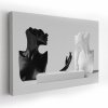 Obraz na plátně BLACK and WHITE 120x80 cm Mybesthome