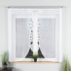 Dekorační oblouková krátká záclona ELWIRA 160 bílá 160x160 cm MyBestHome