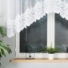 Dekorační oblouková krátká záclona LUCYNA 120 bílá 300x120 cm MyBestHome