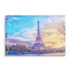 Plátno Eiffelova Věž Při Západu Slunce