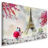 Plátno Milenci U Eiffelovy Věže