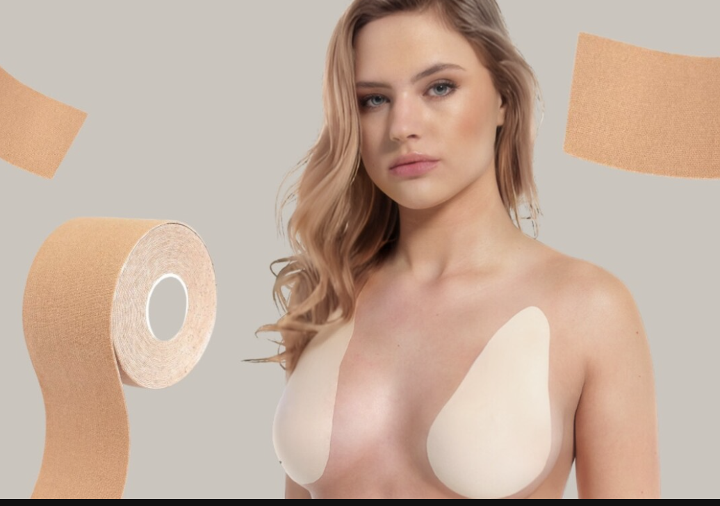 Velké poprsí a šaty na ramínka už nejsou protimluv. Odhodila jsem podprsenku a vyzkoušela pásky na prsa, jaké jsou nejlepší?
