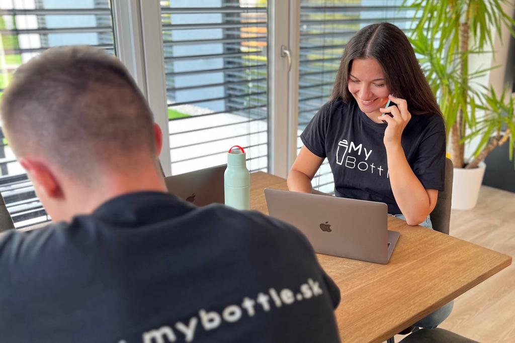 zákaznická podpora a kontakt se zákazníky mybottle.sk