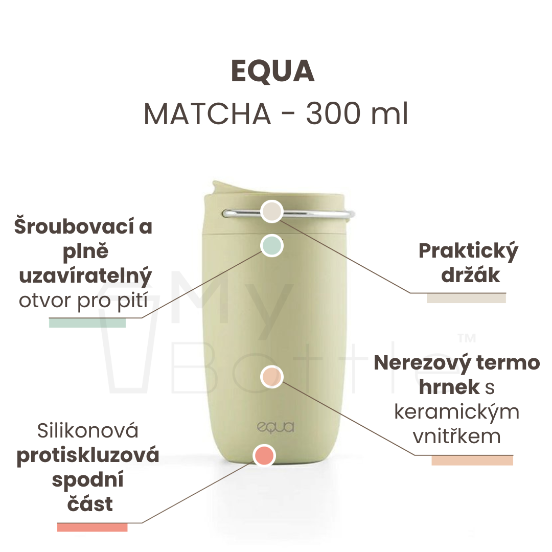 Termohrnek EQUA Cup Matcha, 300 ml