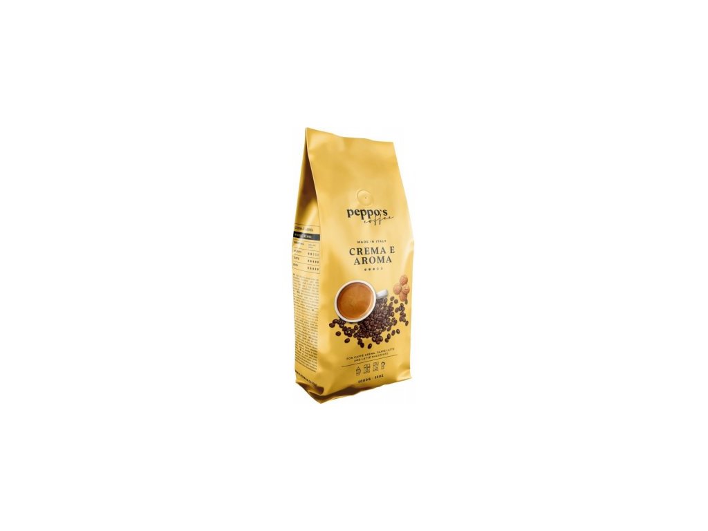 Zrnková káva peppo´s CREMA E AROMA 1000g